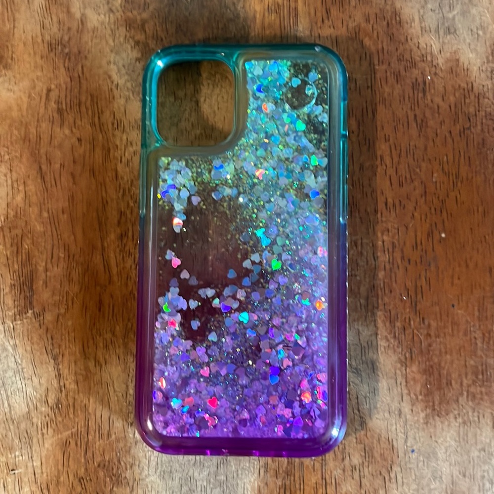 Like New glittery IPhone 12 mini case